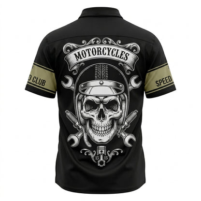 Riders Legend Motorcycles Button Shirt RL4