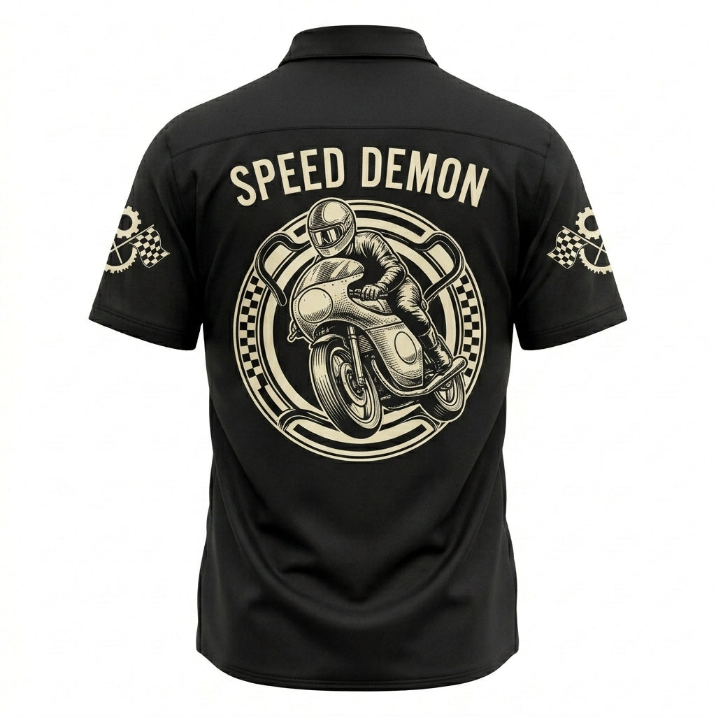 Riders Legend Motorcycles Button Shirt RL5