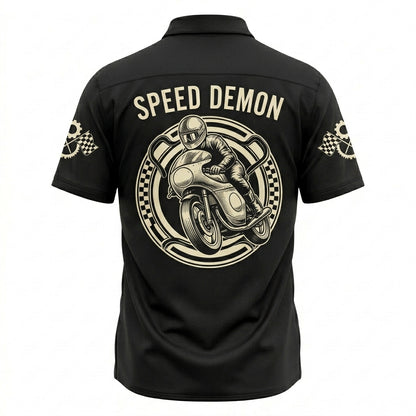 Riders Legend Motorcycles Button Shirt RL5