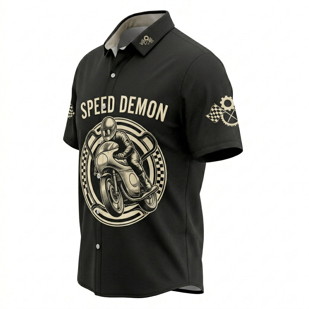 Riders Legend Motorcycles Button Shirt RL5