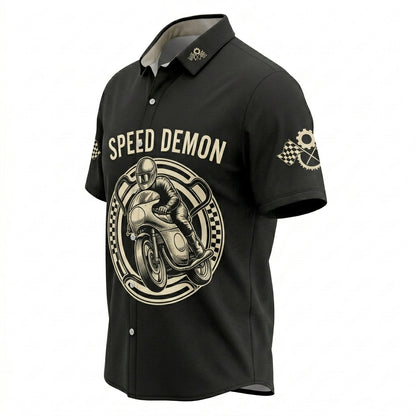 Riders Legend Motorcycles Button Shirt RL5