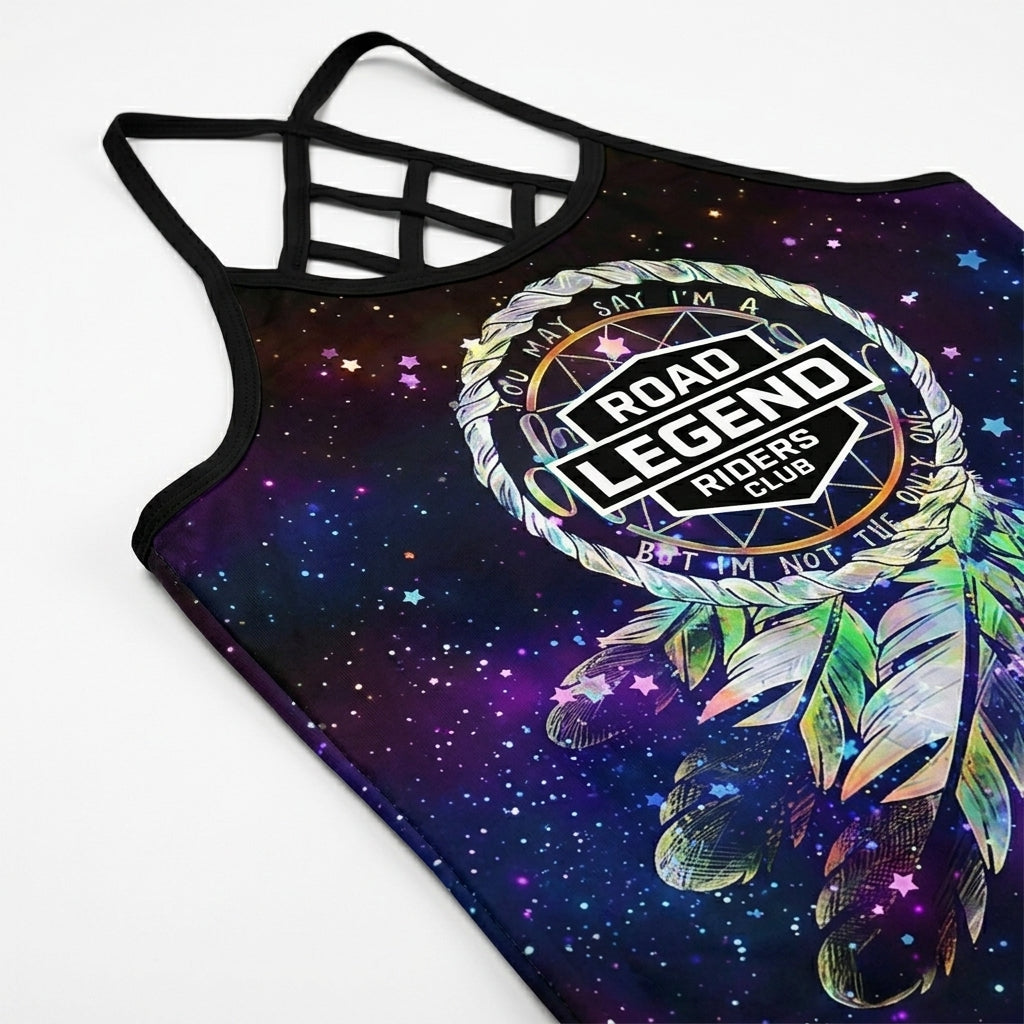 Riders Legend CRISS CROSS OPEN BACK CAMISOLE TANK TOP DESIGN RL1