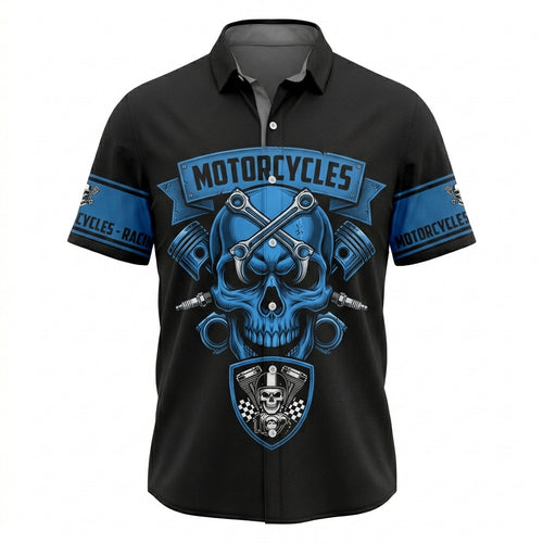 Riders Legend Motorcycles Button Shirt RL6
