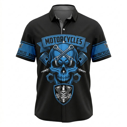 Riders Legend Motorcycles Button Shirt RL6