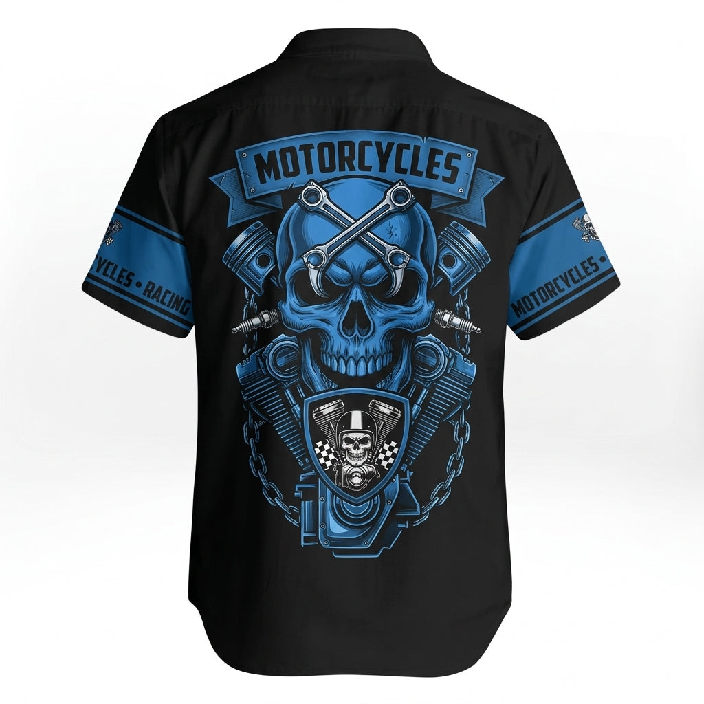Riders Legend Motorcycles Button Shirt RL6