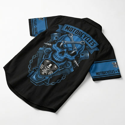 Riders Legend Motorcycles Button Shirt RL6