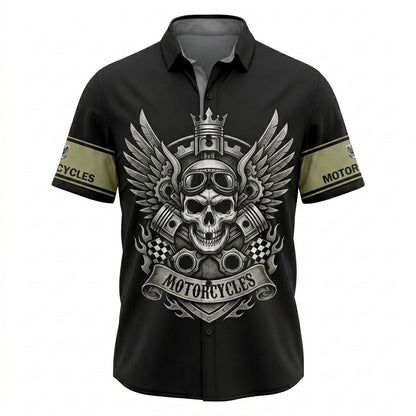 Riders Legend Motorcycles Button Shirt RL8