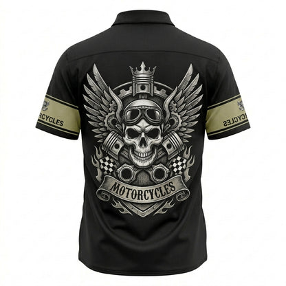 Riders Legend Motorcycles Button Shirt RL8
