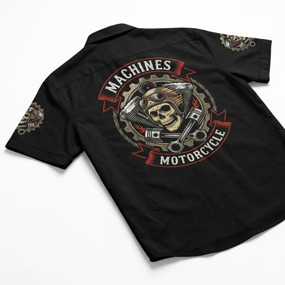 Riders Legend Motorcycles Button Shirt RL9