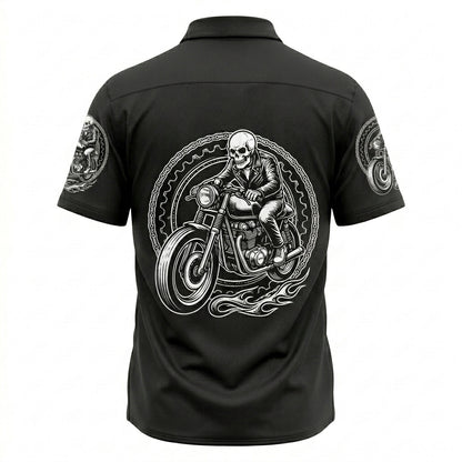 Riders Legend Motorcycles Button Shirt RL10