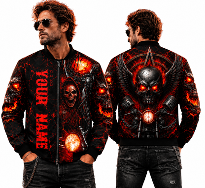 Riders Legend Bomber Jacket Design 3D Full Printed RL22
