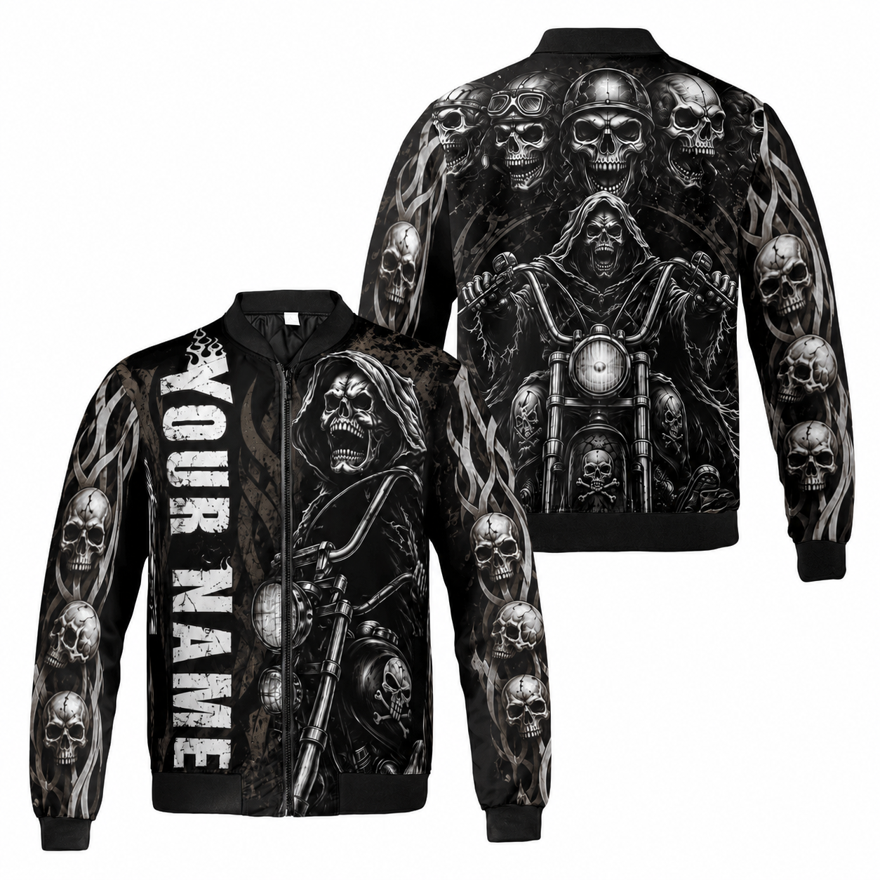 Riders Legend Bomber Jacket Design 3D Full Printed RL18