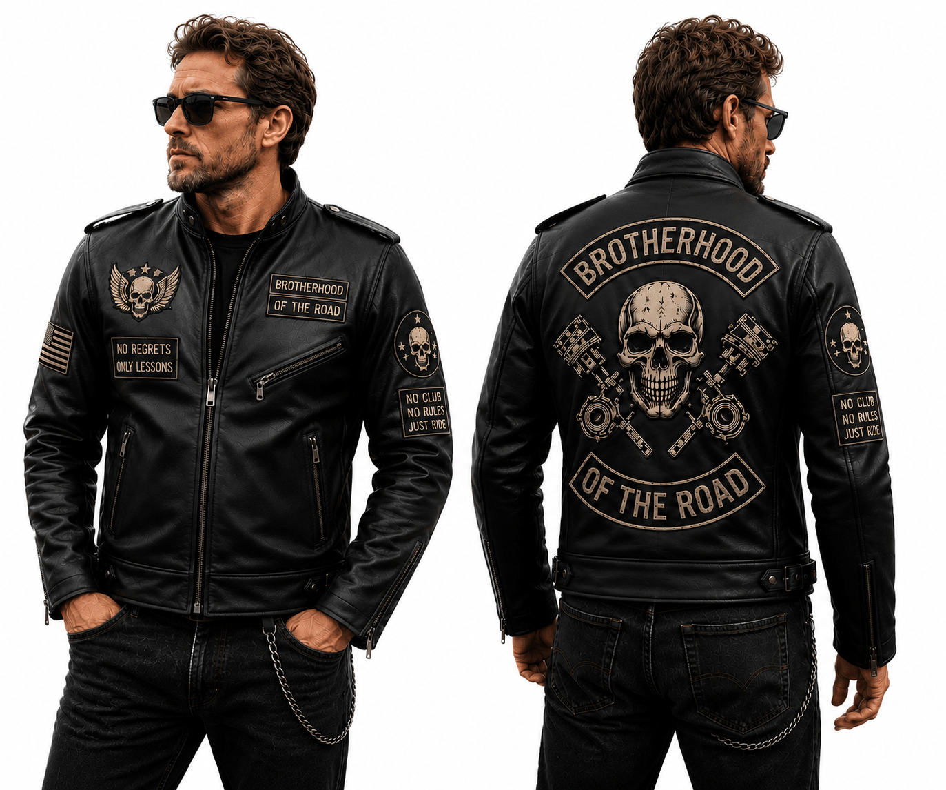 Riders Legend Bomber Jacket Design 3D Full Printed RL25