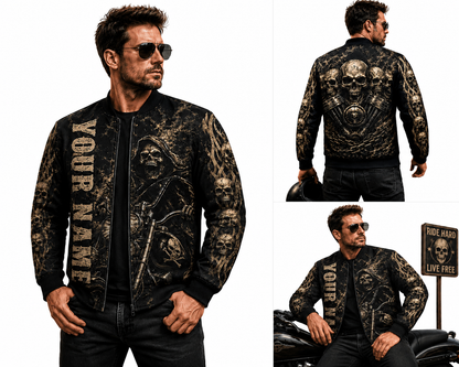 Riders Legend Bomber Jacket Design 3D Full Printed RL19