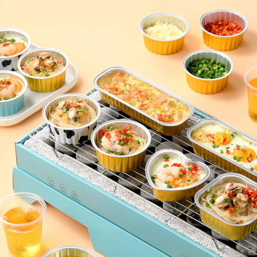 Alternative view of Aluminum Foil Baking Cake Box