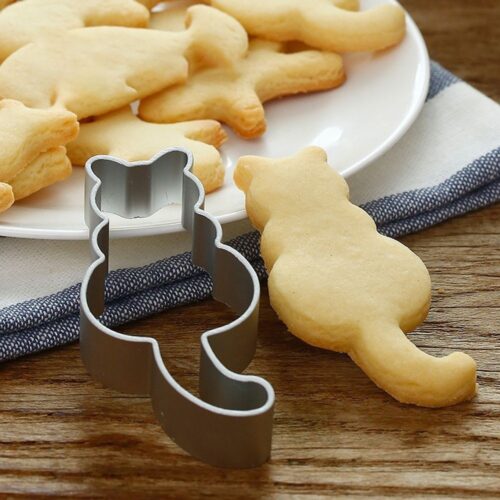 Cat Shaped Aluminium Baking Cake Mould