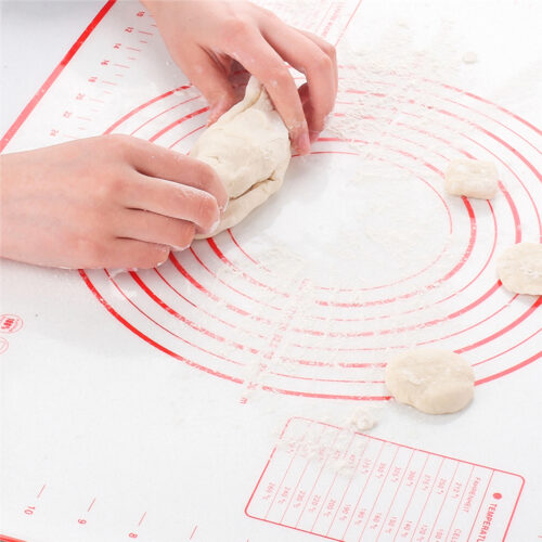 Alternative view of Kneading Dough Mat Silicone Baking Mat Pizza