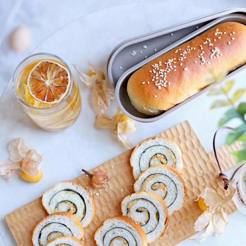 Oval Carbon Steel Toast Bread Mold Cake - Image 2
