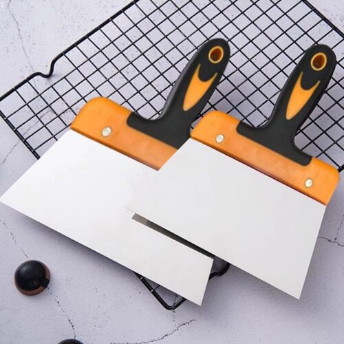 Stainless Steel Dough Scraper Pizza Knife Cake Scraper, 2 PCS
