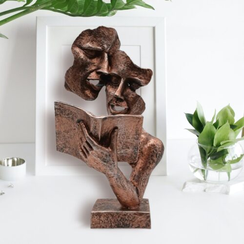 Singing Lovers Sculpture-Home Decor-Decorative Home Accessories