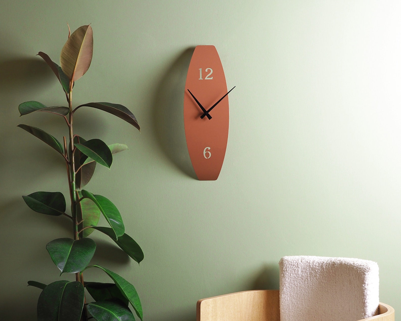 3D Metal Unique Wall Clock, Silent Modern Wall Clock - Image 6