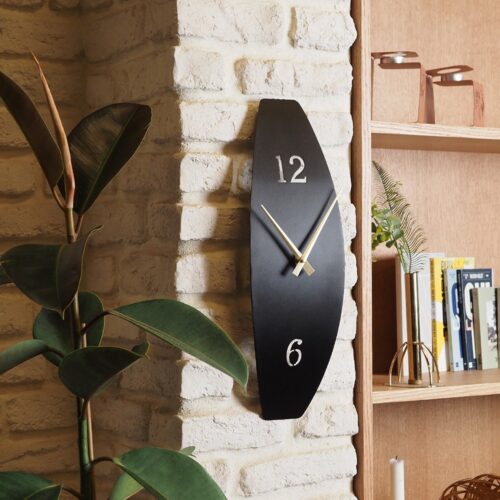 Alternative view of 3D Metal Unique Wall Clock, Silent Modern Wall Clock