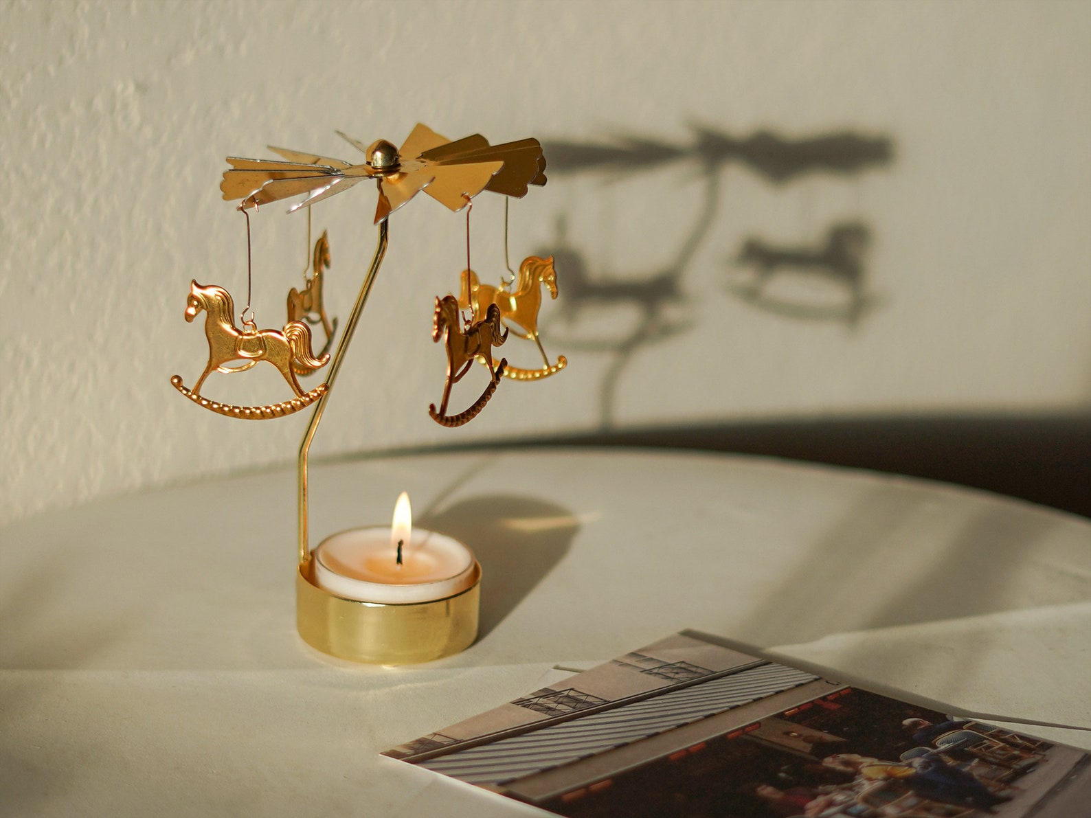 Merry-Go-Round Tealight Candle Holder Set - Minimal Aesthetic Home Decor - Image 4