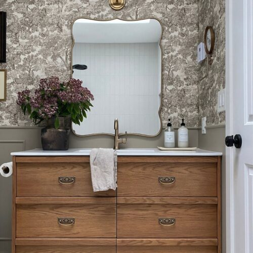 Lapseki Asymmetrical Mirror Home Decor Aesthetic