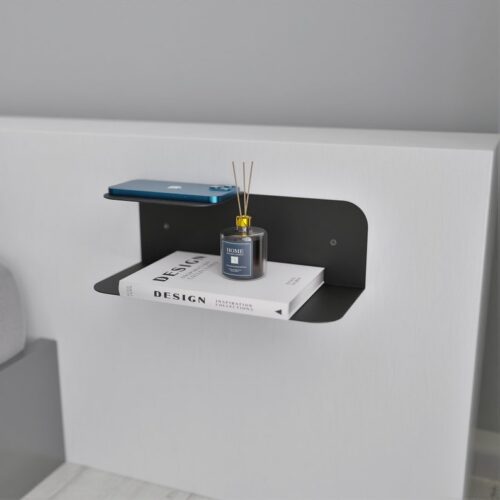 Alternative view of Minimalist Floating Nightstand, Floating Bedside Table