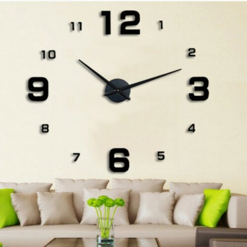 Alternative view of Modern Design Large Wall Clock