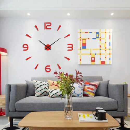 Creative Luminous Silent Stereo Acrylic Wall Clock