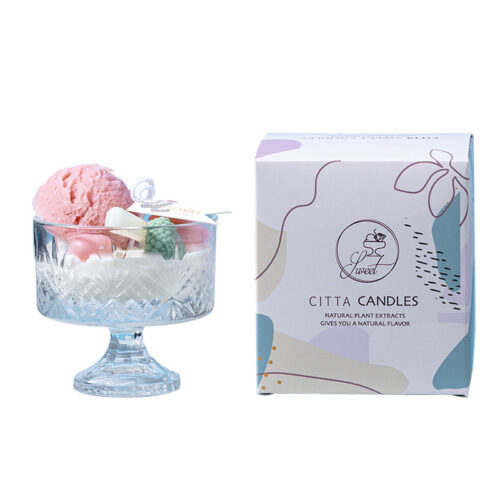 Alternative view of Ice Cream Shaped Scented Aromatherapy Candles for Home Decoration