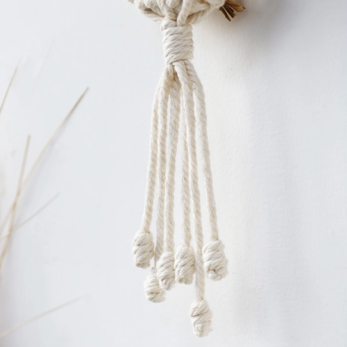Alternative view of Air Plant Holder Macrame Wall Hanging Boho Decor Flower Pot