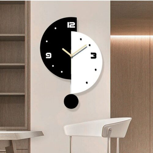 Alternative view of Creative Acrylic Swing Wall Clock