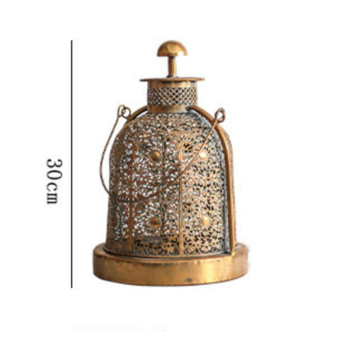 Alternative view of Metal Moroccan Candels Room Decor Kaarshouder Wrought Iron Holders