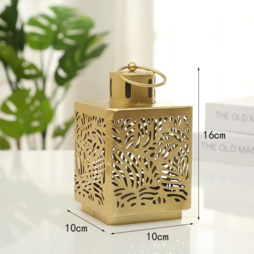 Alternative view of Metal Candle Holder Home Decor Christmas Candlesticks