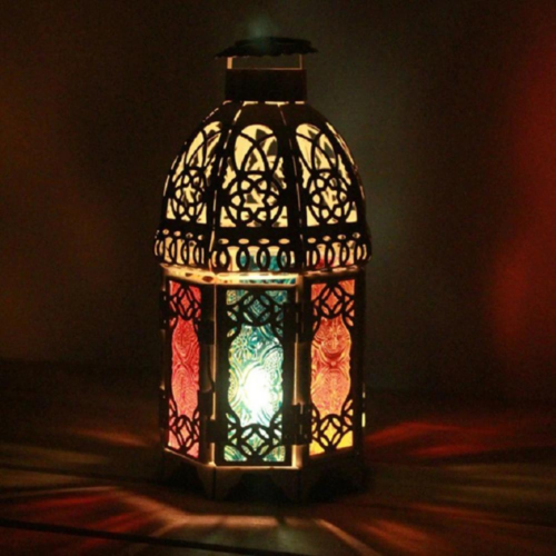 Alternative view of Moroccan Lanterns Hanging Candle Holders