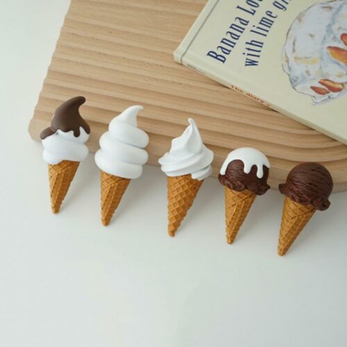 Summer Chocolate Ice Cream Refridgerator Magnets Stickers