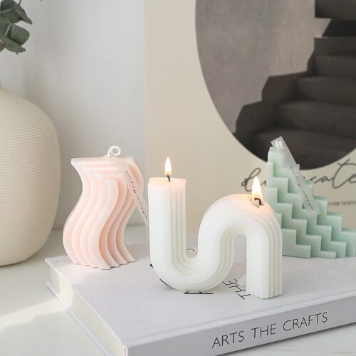 Alternative view of 3PCS Aromatic Unusual Scented Candles Decorative
