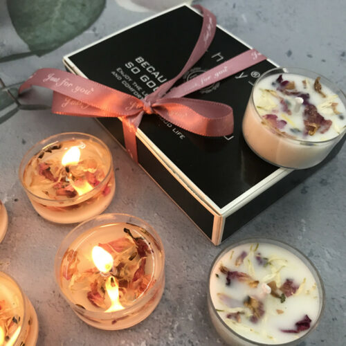 Alternative view of 6PCS Home Decoration Scented Soy Wax Candle Set