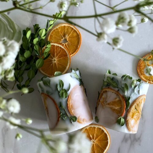 Alternative view of Unique Aesthetic Homemade Candles Cute Apartment Boho Decor, Room Decor Aesthetic
