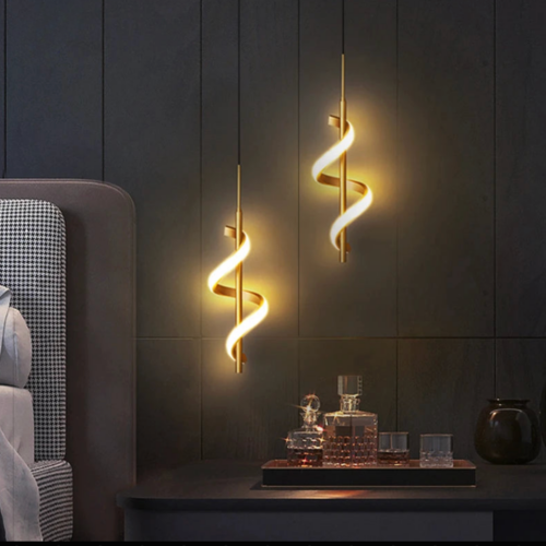 Luminicious LED Swirl Lamp
