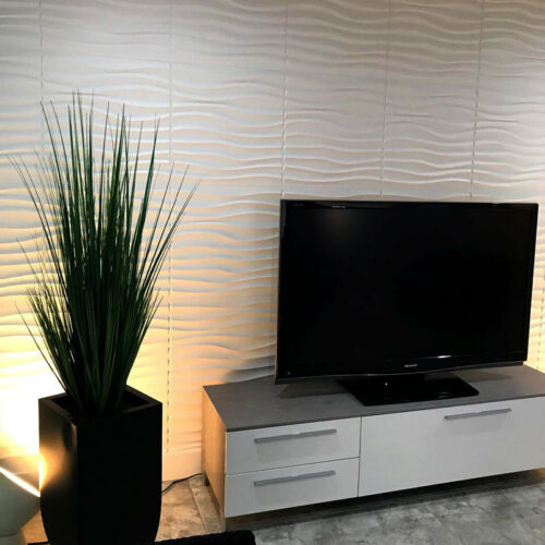 Alternative view of Wave 3D Wall Panel