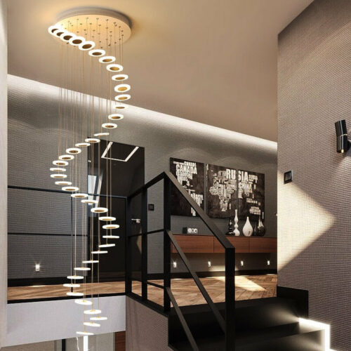 Alternative view of Enchanted Serpent Ceiling Lamp