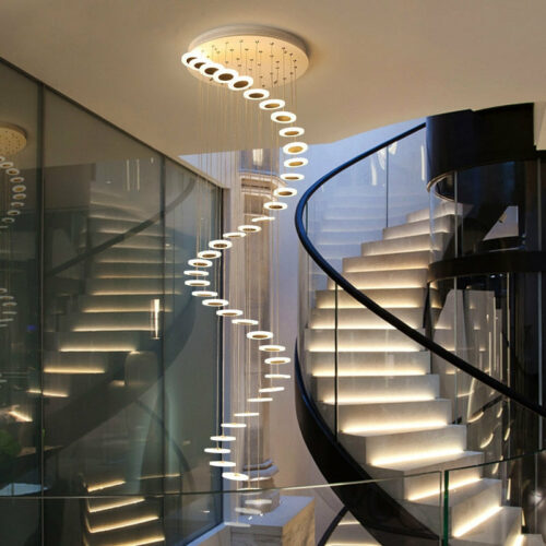 Enchanted Serpent Ceiling Lamp