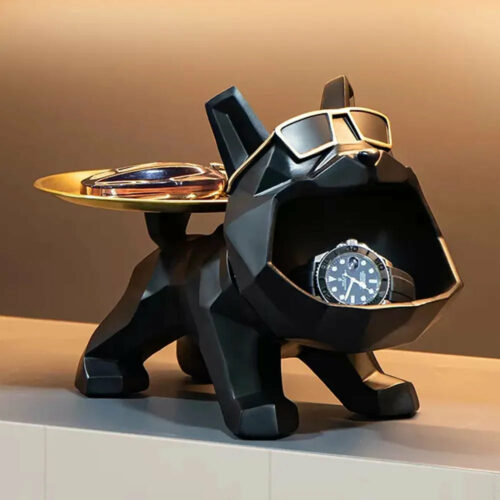 Alternative view of Geometric Bulldog Storage Bin And Tray