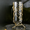 Golden Leaf Vase